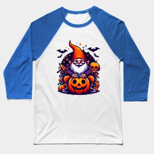 Halloween Gnome Baseball T-Shirt